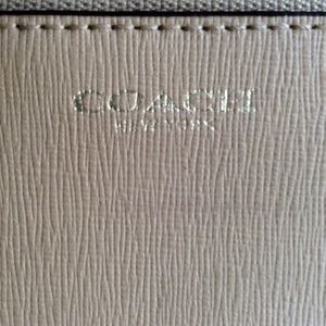 Coach Leather wristlet